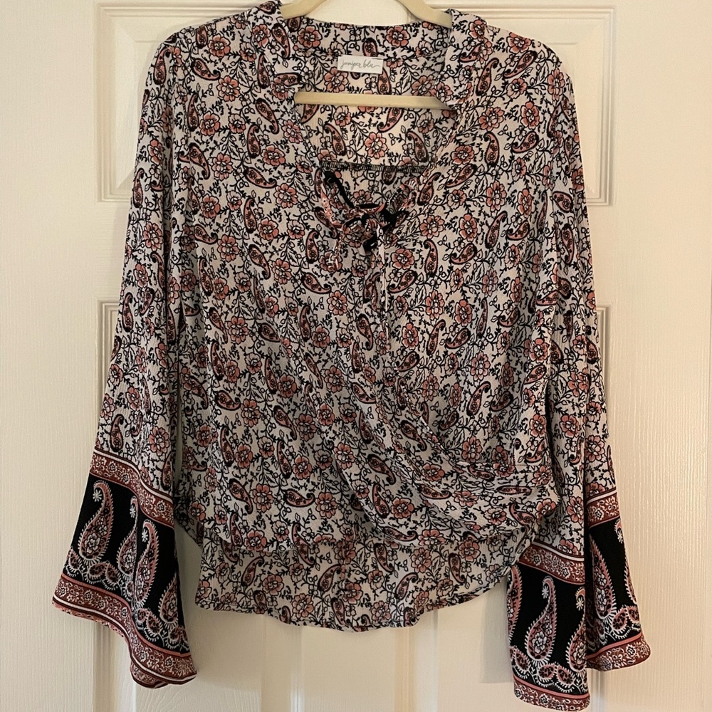 Bell Sleeve Blouse